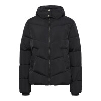 Pieces Pufferjacke kurz, schwarz